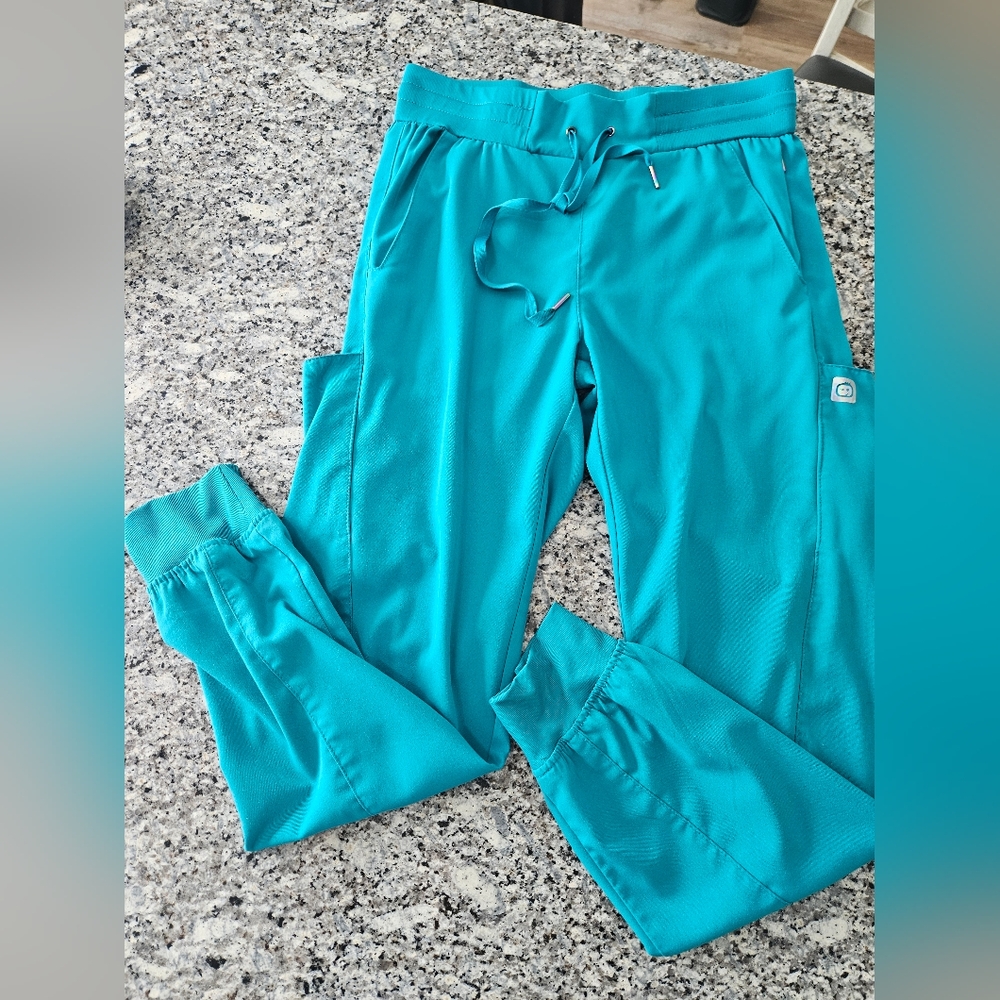 Wonerwink Teal Jogger Pants